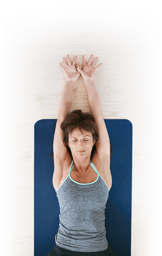 Fitness Woman on Yoga Mat